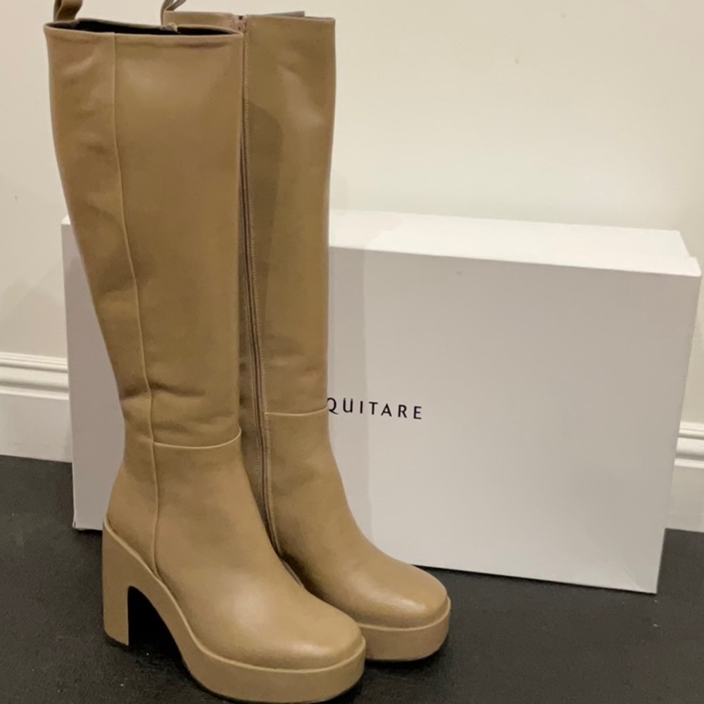 Equitare Emily Boot Beige Size: EU 36